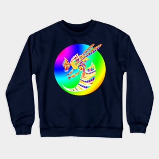 pridest pride bee in love is love art Crewneck Sweatshirt